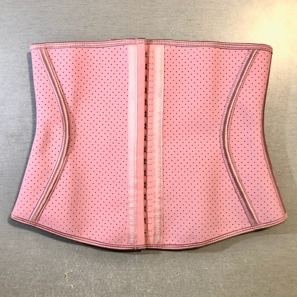 (S)๐BABY PINK WAIST TRAINER CINCHER BREATHABLE - Picture 5 of 15